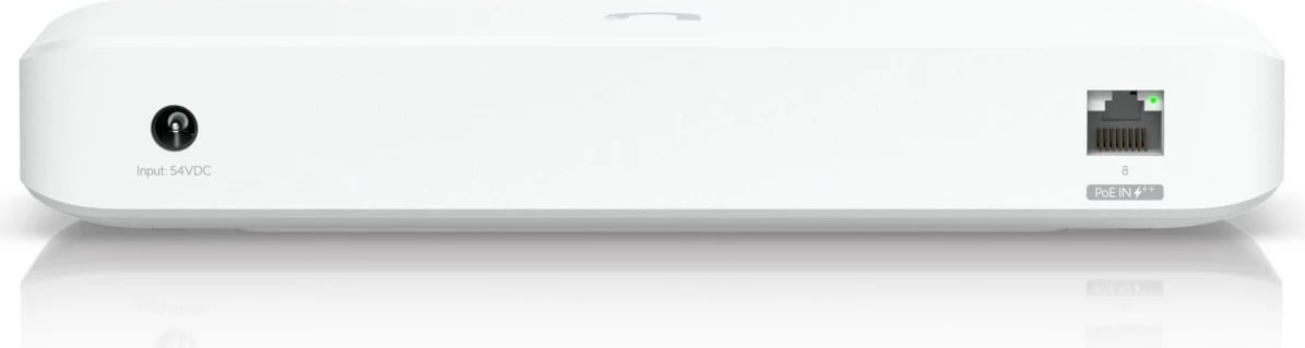 Switch Ubiquiti Ultra 60W, 8 porta, Gigabit, Managed, PoE, i bardhë