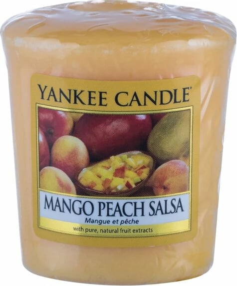 Qiri aromatik Yankee Candle Mango Peach Salsa 49g