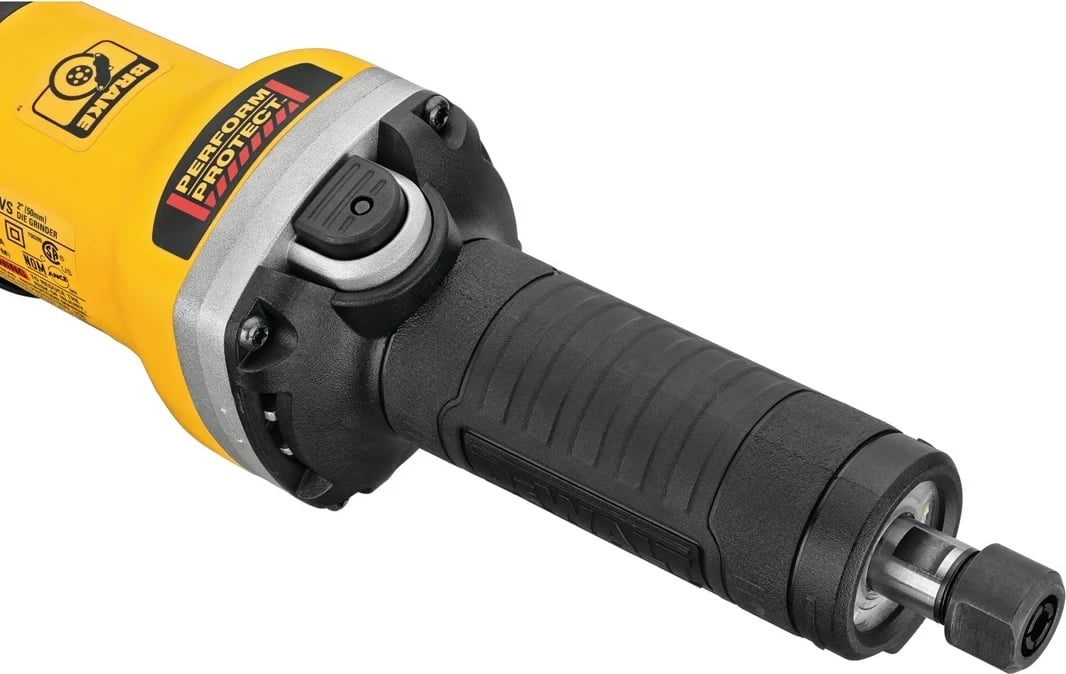 Makinë drejtëbluese DeWALT DWE4997-QS, 1300 W, 25000 RPM, e verdhë/zezë