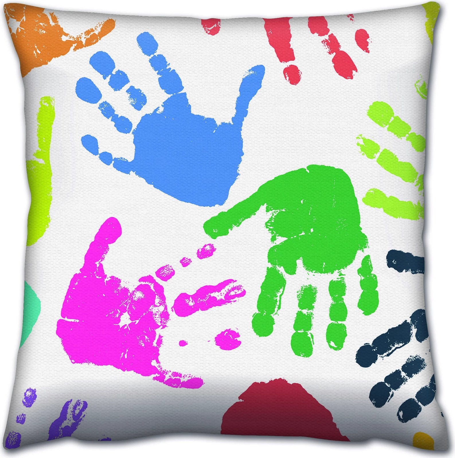 Jastëk dekorativ, shumëngjyrësh, Evila Originals, A14474, 43x43cm