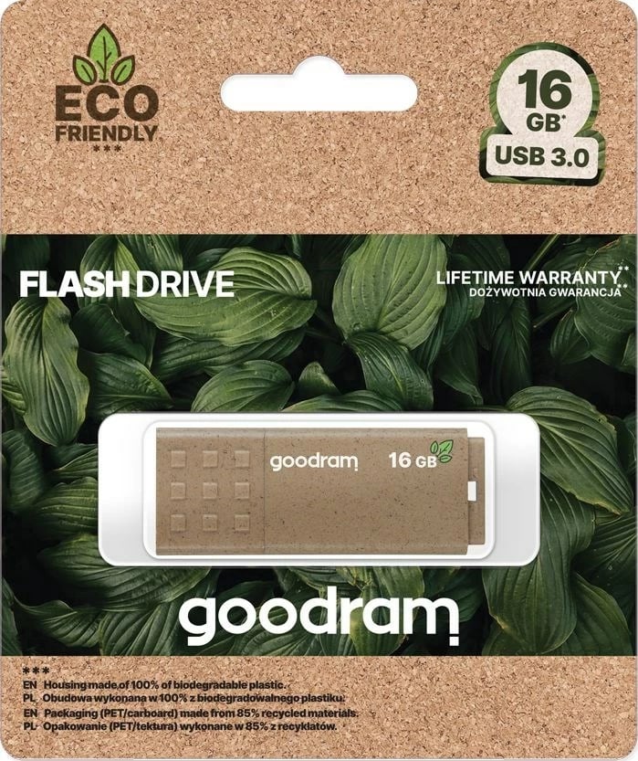 Flash drive GoodRam UME3-0160EFR11, 16 GB, USB 3.0, bronzi