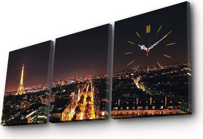 Orë muri dekorative në kanavacë (3 pjesë), Wallity, 3P3040CS-66