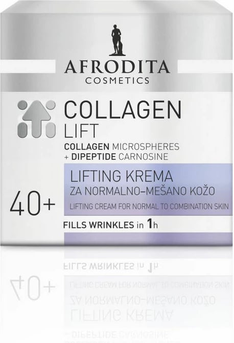 Krem për fytyrë Afrodita Collagen Lift 40+, 50 ml