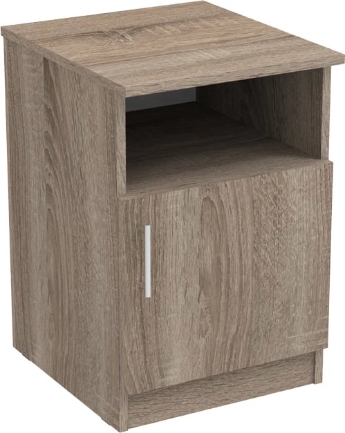 Komodinë anësore Galdi, ngjyrë sonoma truffle, 40x45x60cm