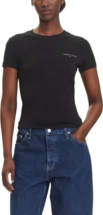 Maicë Tommy Hilfiger Jeans femra, e zezë