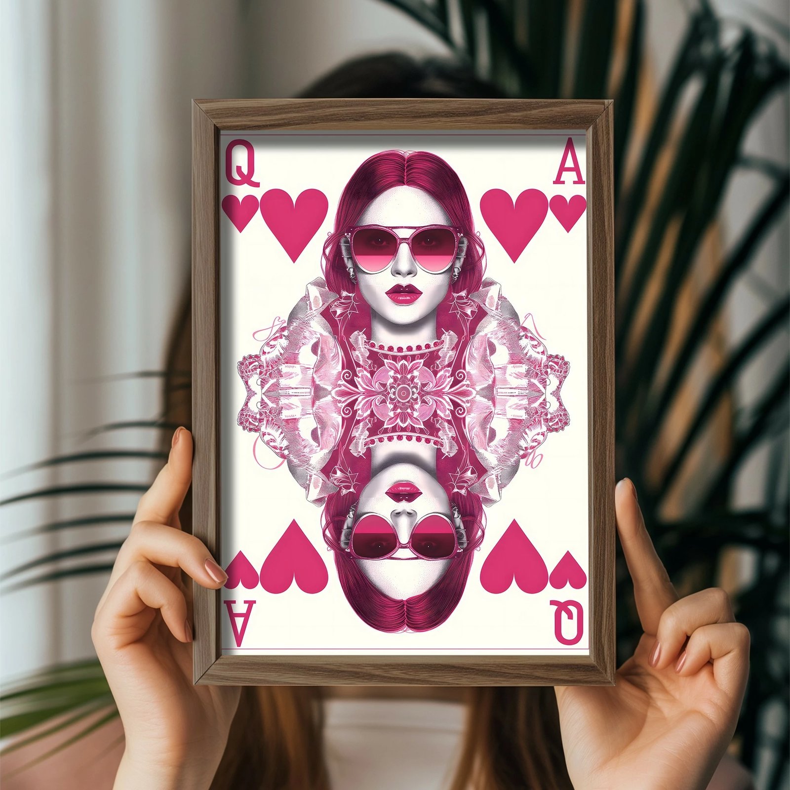 Pikturë dekorative me kornizë MDF, Wallity, GE115-L