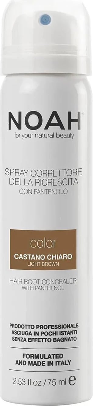 Spray korrektues për rrënjë flokësh NOAH Color Spray Corrector unisex light brown 75ml