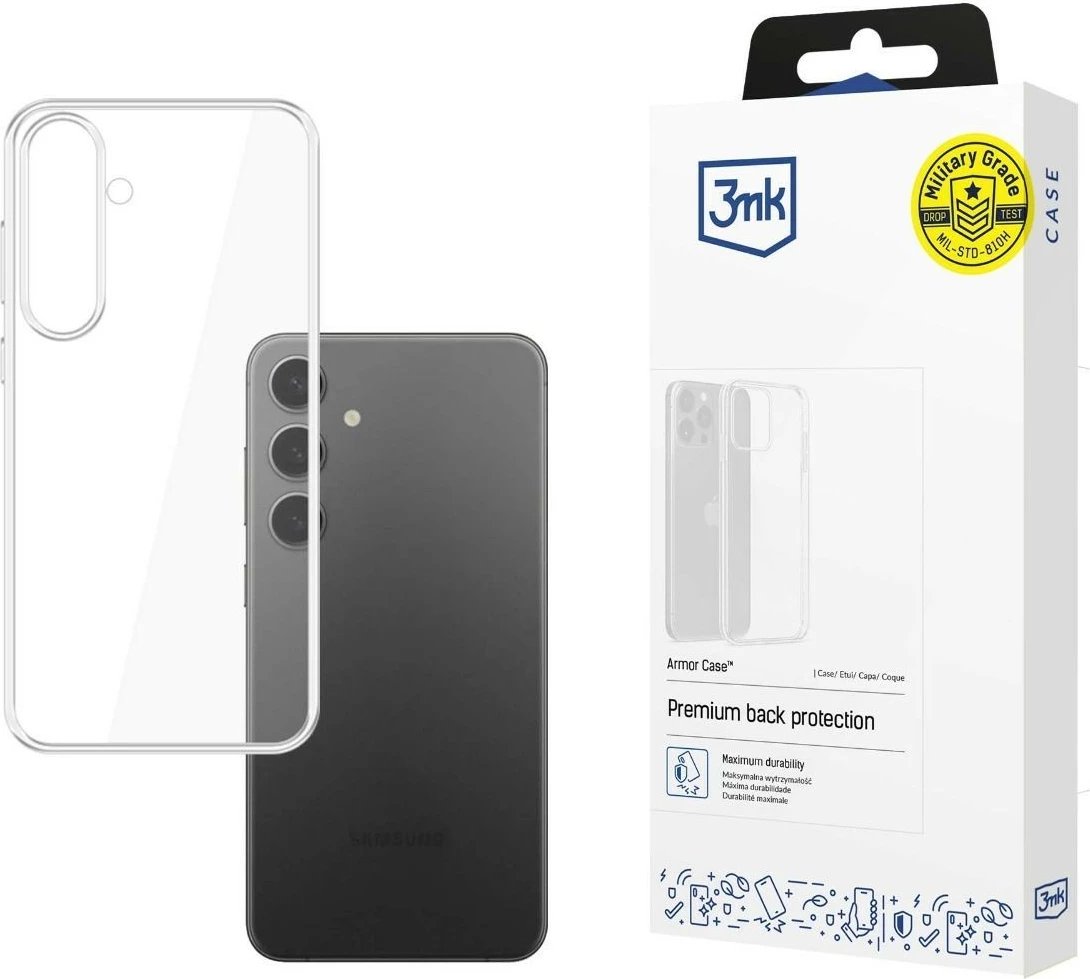 Mbështjellës transparent për celular 3MK, për Samsung S25 SM-931U, TPU