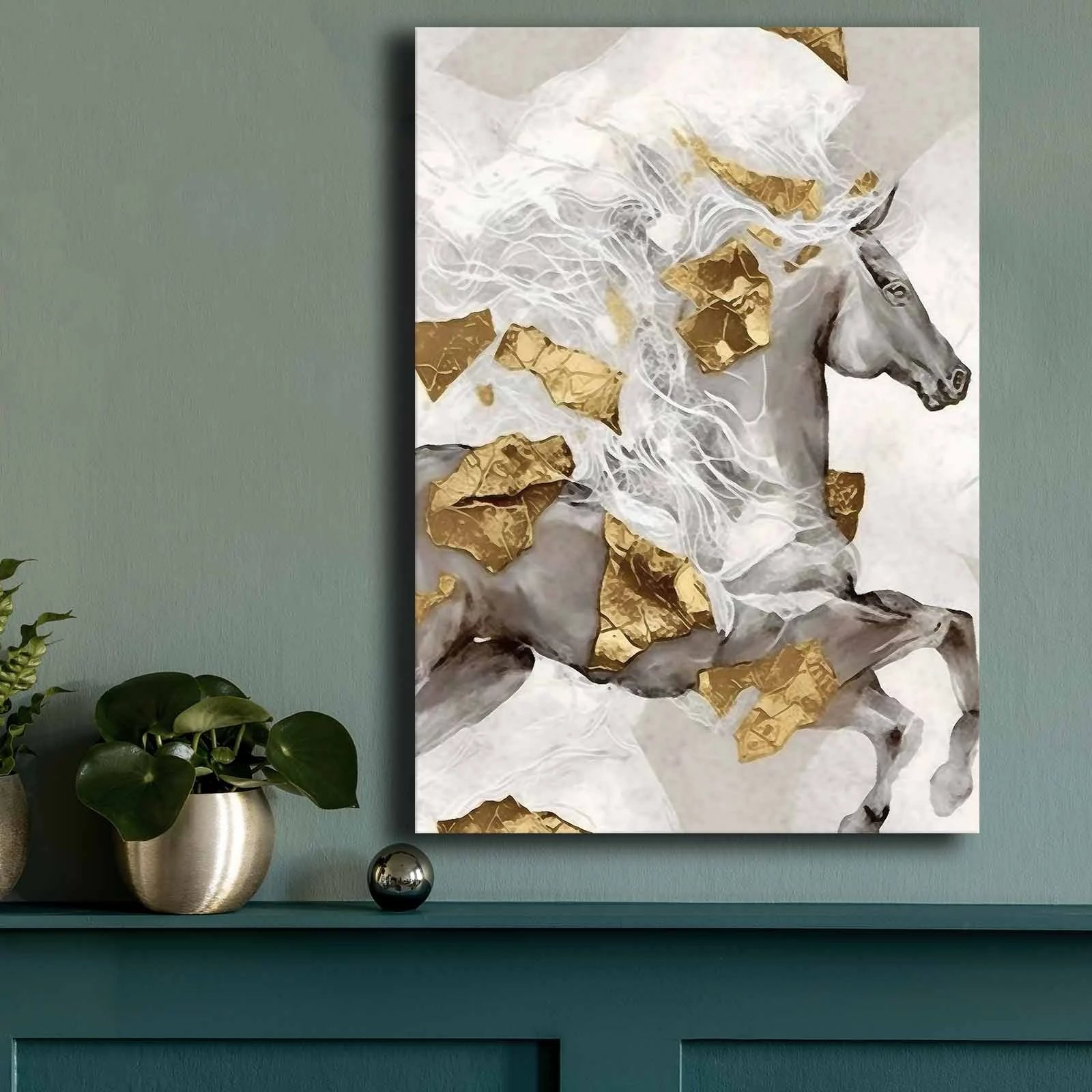 Pikturë dekorative në kanavacë Wallity, 70100GSC-013, shumëngjyrëshe, 70x100cm Pikturë dekorative në kanavacë Wallity, 70100GSC-013, shumëngjyrëshe, 70x100cm