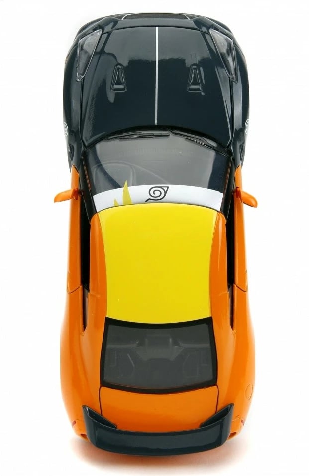 Makine lodër Jada Toys Naruto Shippuden Nissan GT-R 1:24 me figurë Naruto, portokalli/zezë Makine lodër Jada Toys Naruto Shippuden Nissan GT-R 1:24 me figurë Naruto, portokalli/zezë