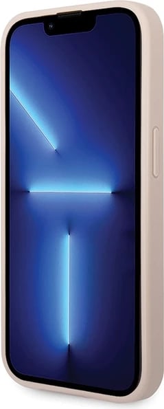 Mbështjellës Guess 4G Big Metal Logo për iPhone 15 Pro, Rozë