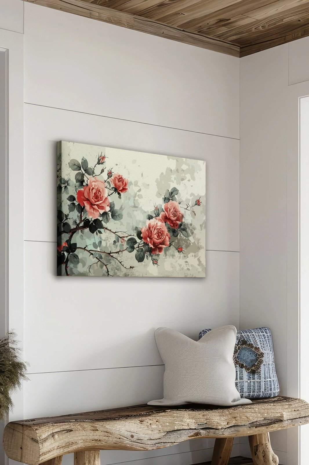 Pikturë dekorative në kanavacë, shumëngjyrëshe, Wallity, Ersysb038, 40x60cm