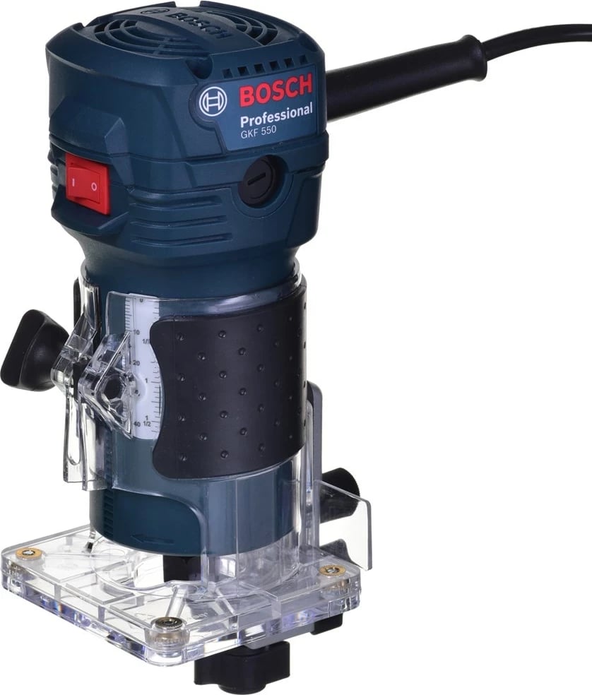 Makineri për frezë anësore Bosch GKF 550 Professional, 550W, Blu