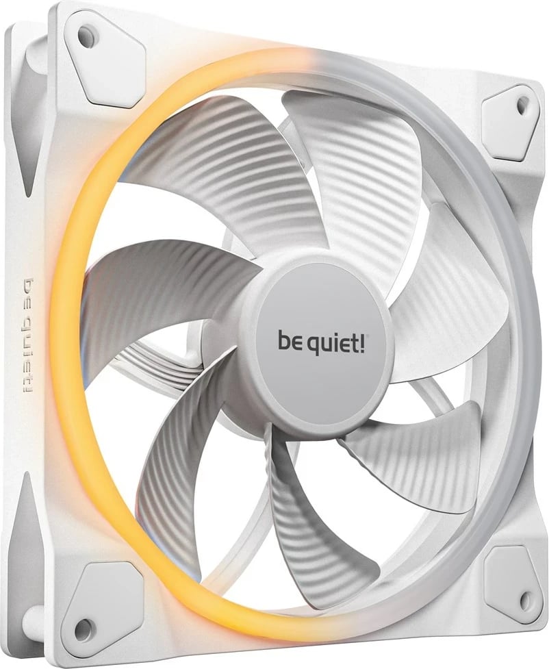Ventilator për kasë kompjuteri BE QUIET! Light Wings 140 mm PWM Reverse, i bardhë