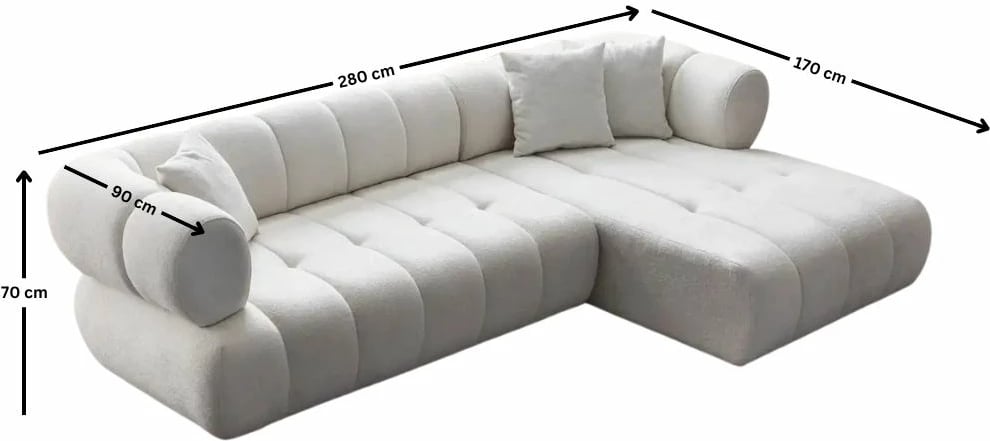 Këndare Petra, e bardhë, Atelier del Sofa, anë e djathtë