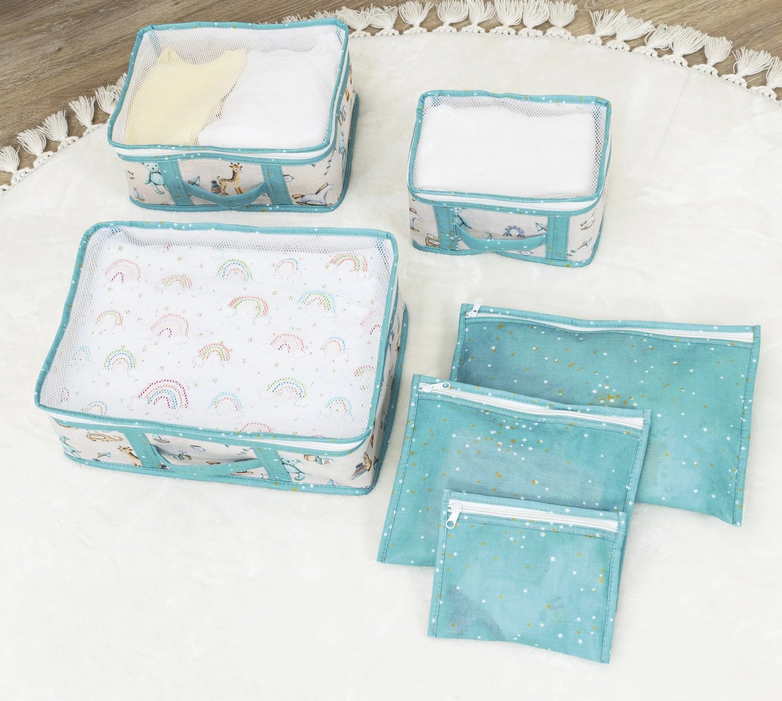 Set shporta prej fetre, 6 copë, Aberto Design, KALS-04485