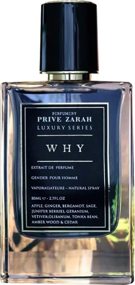 Eau de Parfum për meshkuj Privezarah Why, 80ml