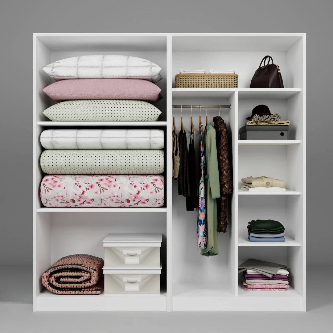 Dollap Skye Decor, i bardhë, Lucas 1600-91