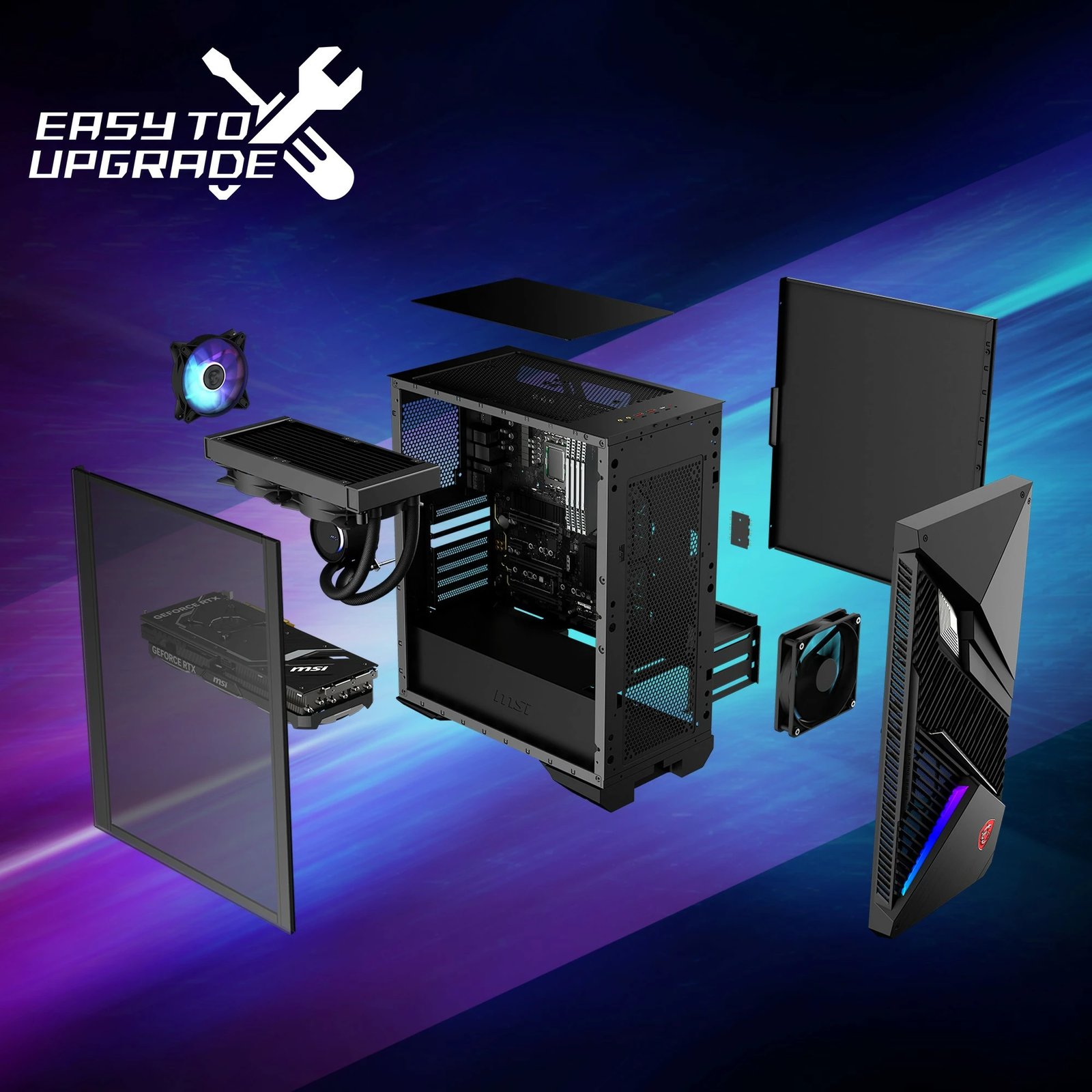 Kompiuter MSI MPG Infinite X2 14NUG7-460AT, Intel Core i7, 32 GB RAM, 1 TB, Windows 11 Home Kompiuter MSI MPG Infinite X2 14NUG7-460AT, Intel Core i7, 32 GB RAM, 1 TB, Windows 11 Home