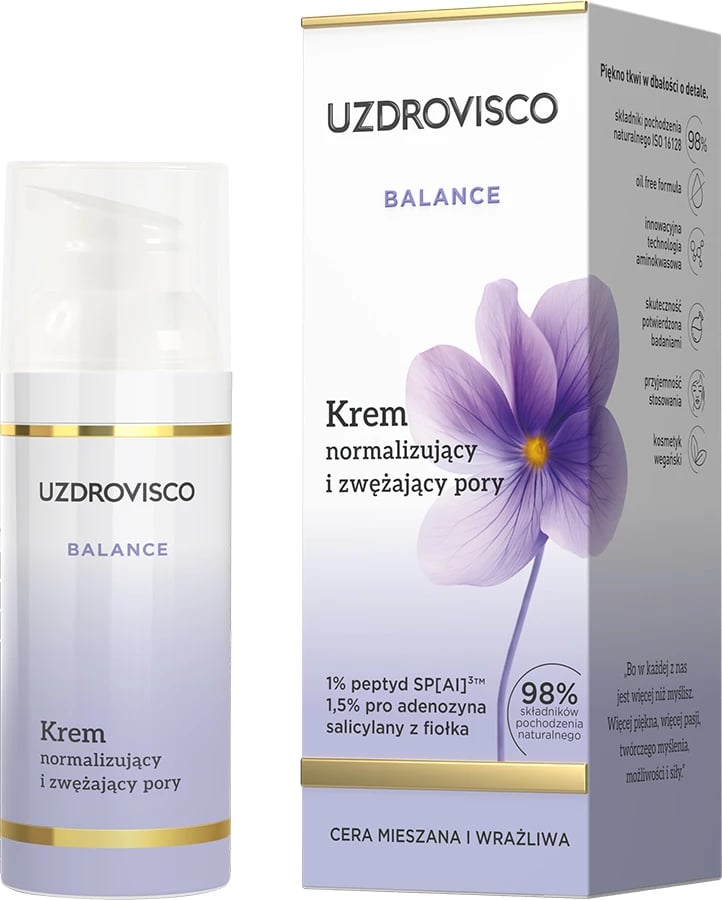 Krem fytyre për femra UZDROVISCO Balance, 50ml