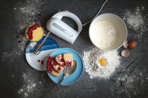 Mikser me tas, Adler CR 4213, 3L, 5 shpejtësi, Turbo, 300W (max 600W), i bardhë