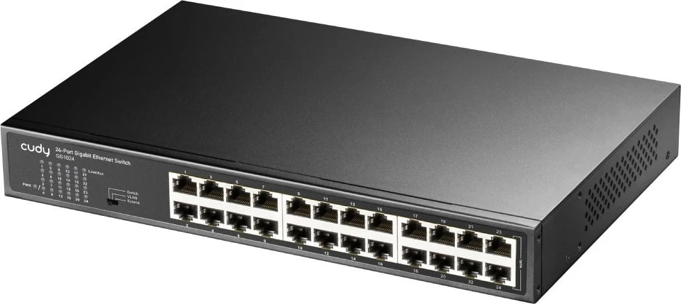 Switch rrjeti Cudy GS1024, 24 porta Gigabit, kasë metalike