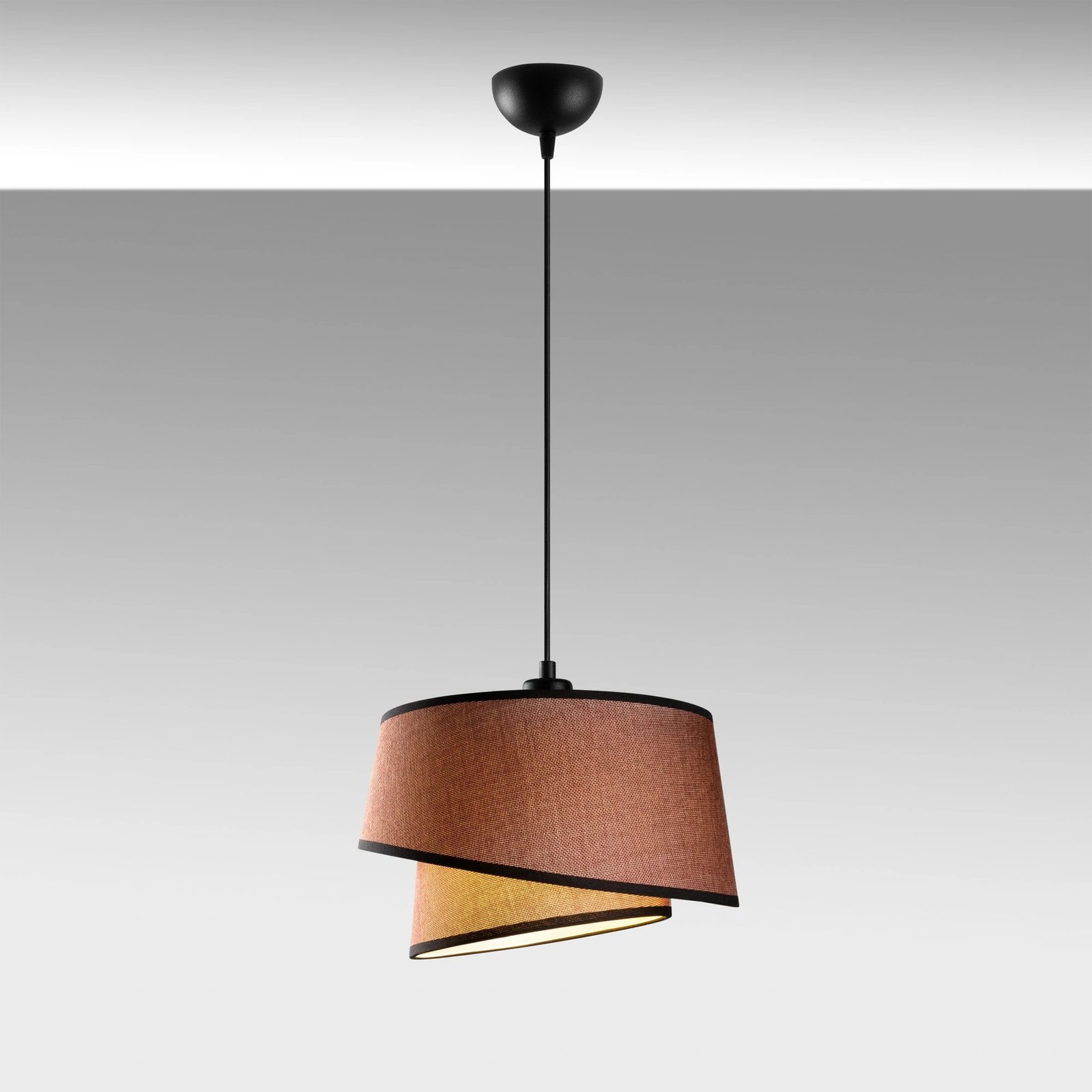 Llambë tavani Opviq, Stage - 14702, ngjyrë kafe e errët