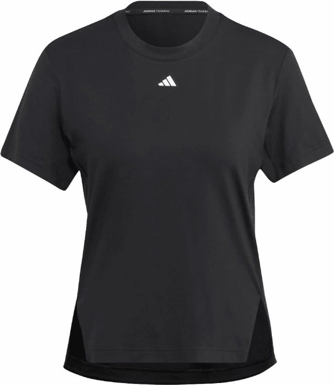 Maicë stërvitore për femra adidas, e zezë