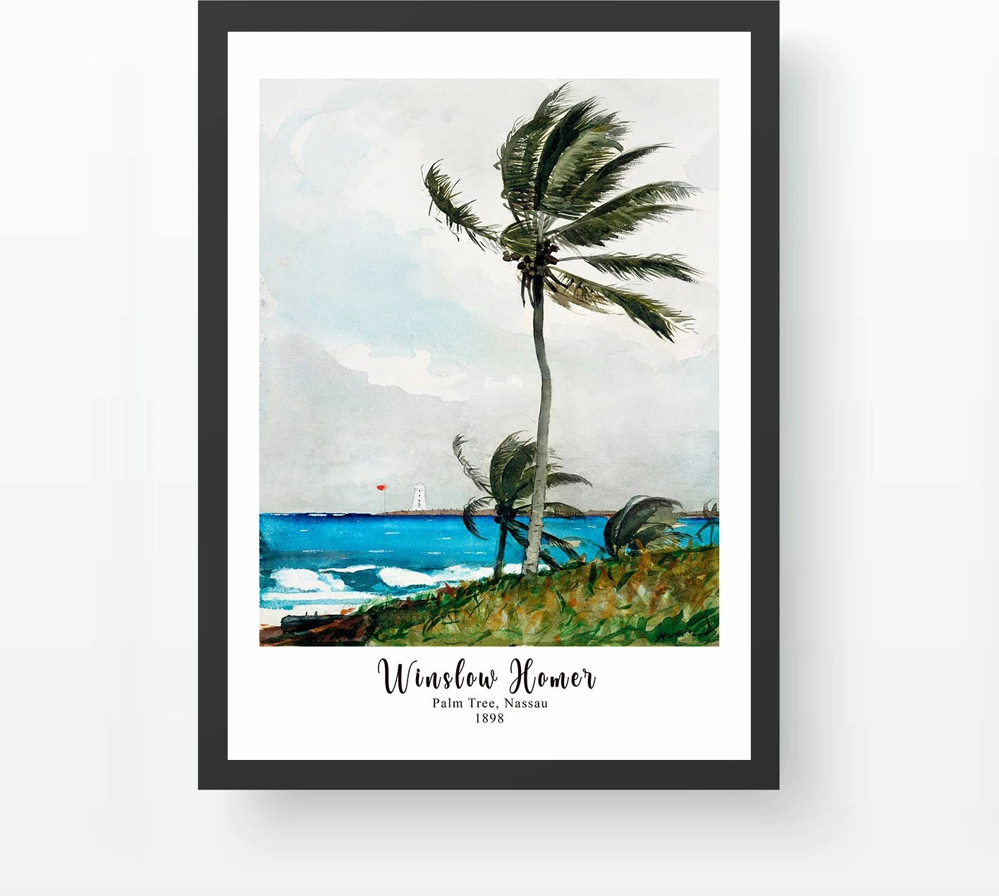 Pikturë dekorative me kornizë, shumëngjyrëshe, Wallity, SC3049940-5575, 55x75cm