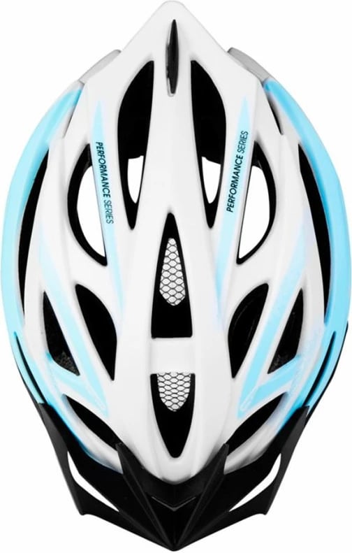 Kaskë biciklete Spokey Femme për meshkuj dhe femra, e bardhë