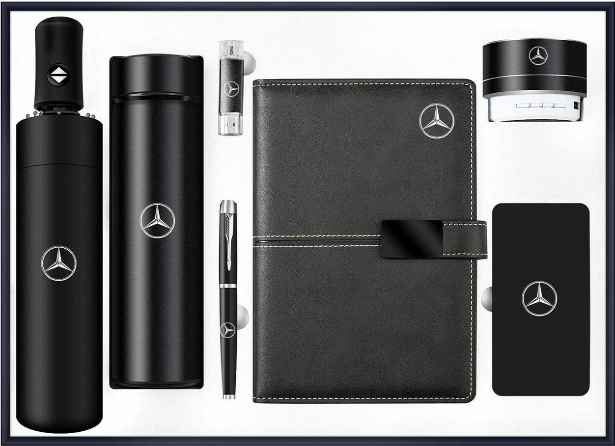 Set dhuratë me dizajn Mercedes DHCMZ , e zezë