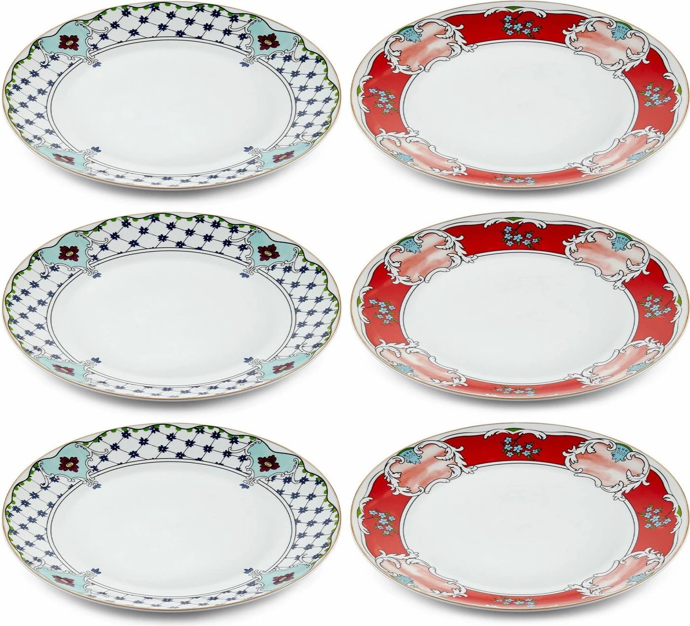 Set pjatash shërbimi (6 copë), Hermia, DNR0058