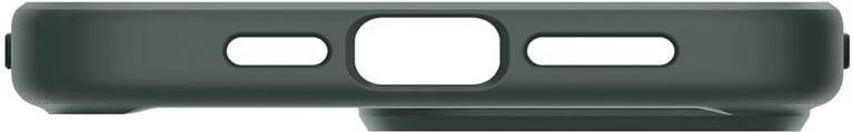Mbështjellës Spigen Ultra Hybrid për iPhone 15 Pro, Gjelbër e errët