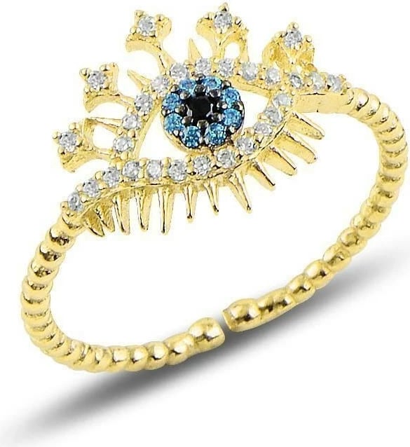 Unazë argjendi Jumeon, SGTL10108, ngjyrë ari