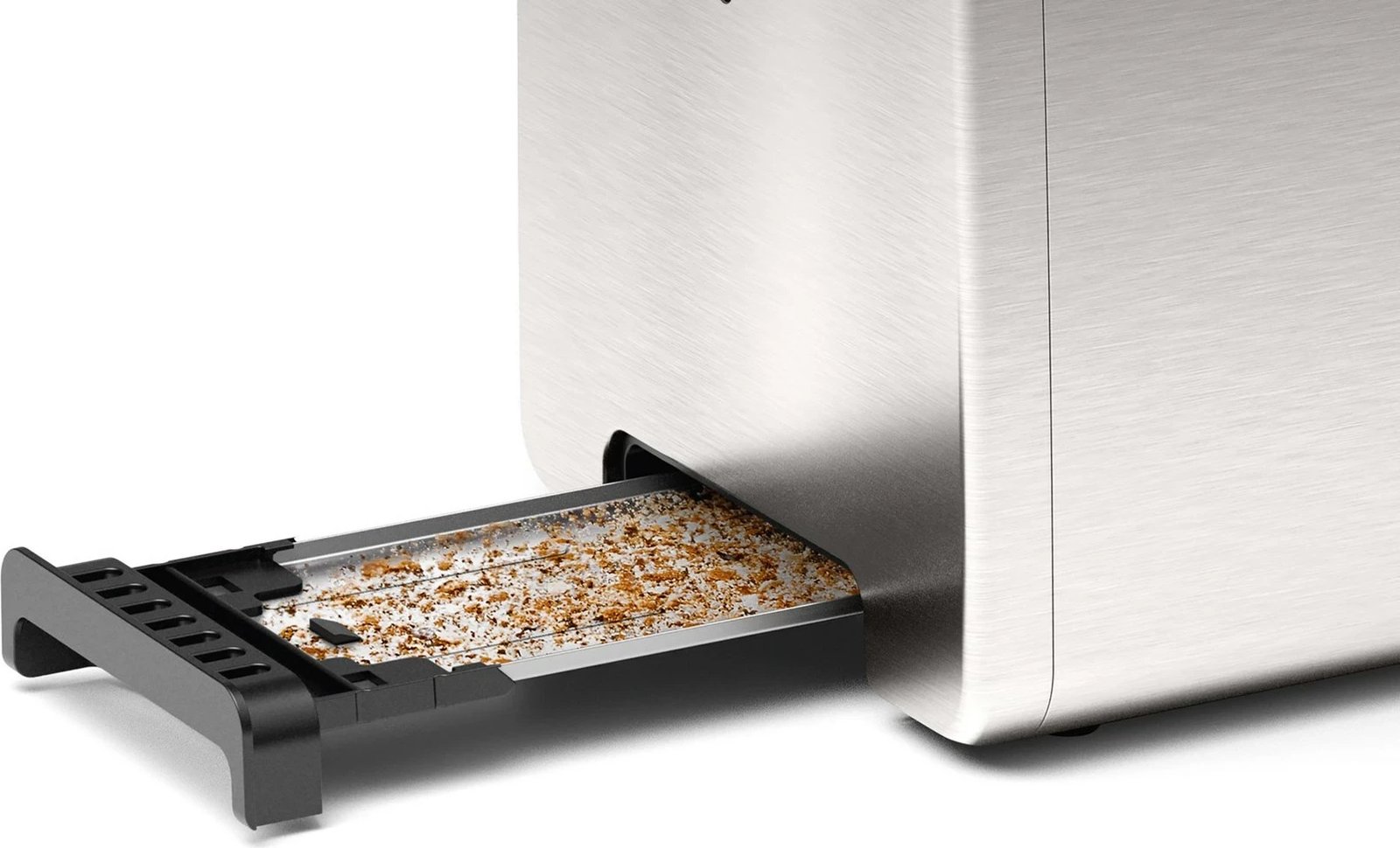 Toster Bosch TAT3P420, 2 feta, 970 W, Ngjyrë e zezë, Çelik inox