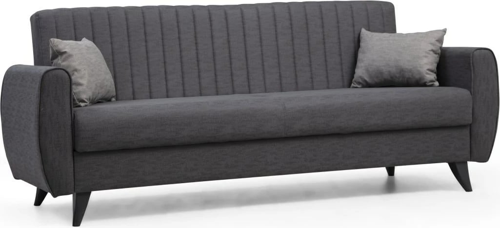 Divan-krevat 3 vendësh, Atelier del Sofa, Alkon, ngjyrë gri e errët