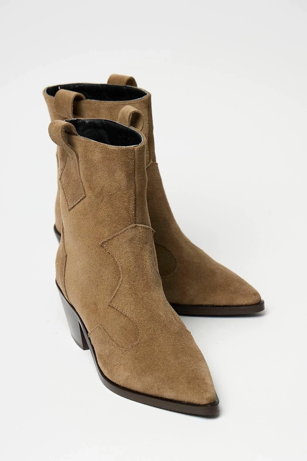 Çizme për gra, lëkurë natyrale, ngjyrë camel, Jumeon MK1345025KR20-002