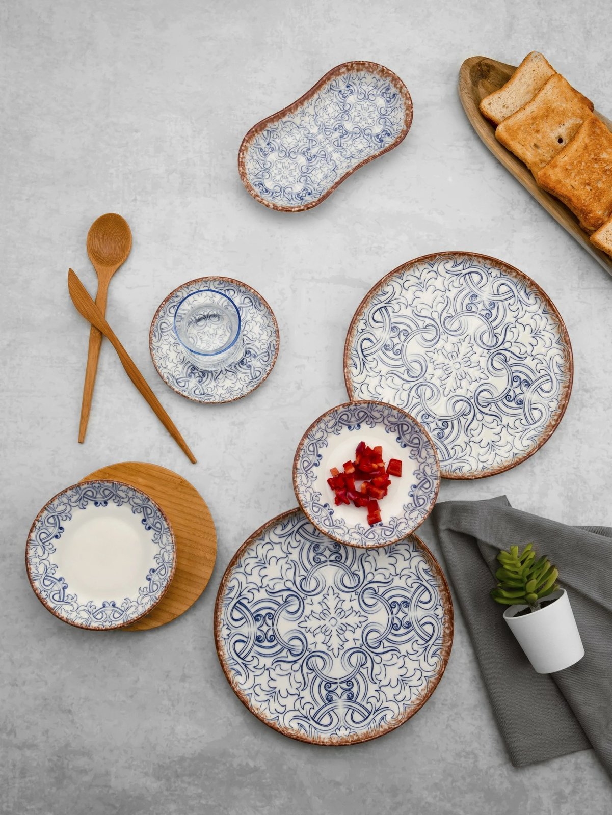 Set mëngjesi 26 pjesësh Hermia, N25008 Set mëngjesi 26 pjesësh Hermia, N25008