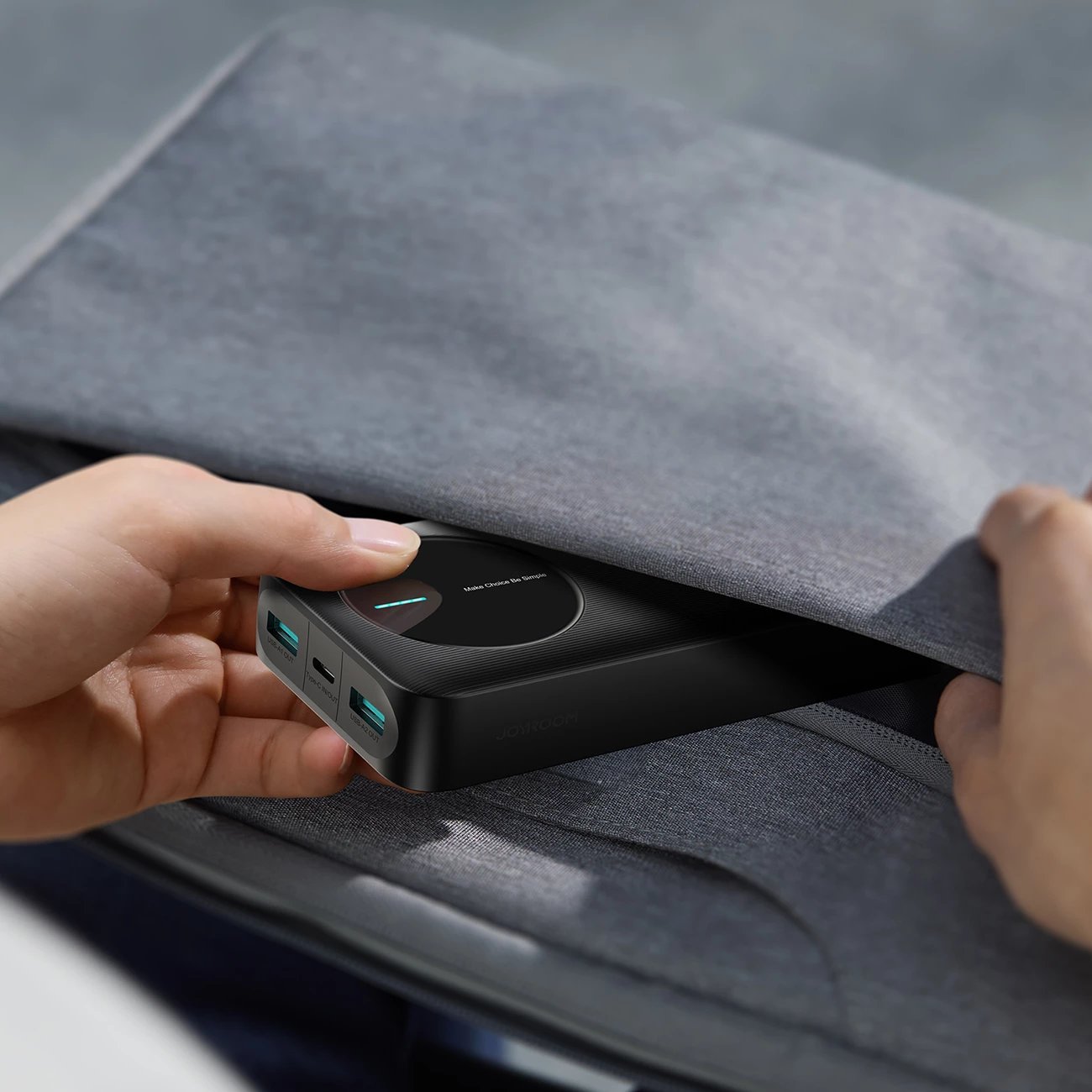 Powerbank Joyroom JR-PBF14, 20000mAh, 2x USB-A, 1x USB-C, e zezë