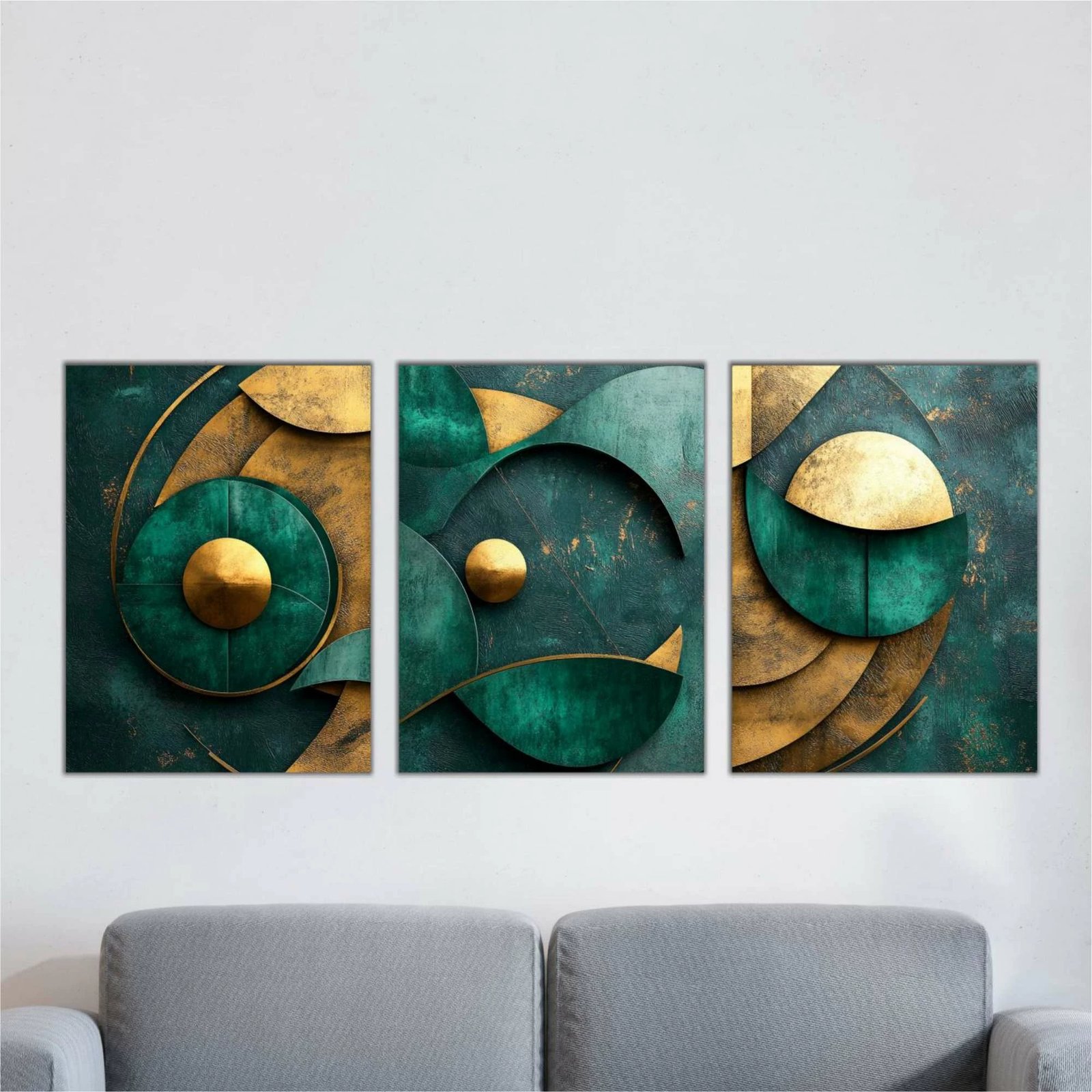 Pikturë dekorative MDF, 3 pjesë, Wallity, Mdf - 00112