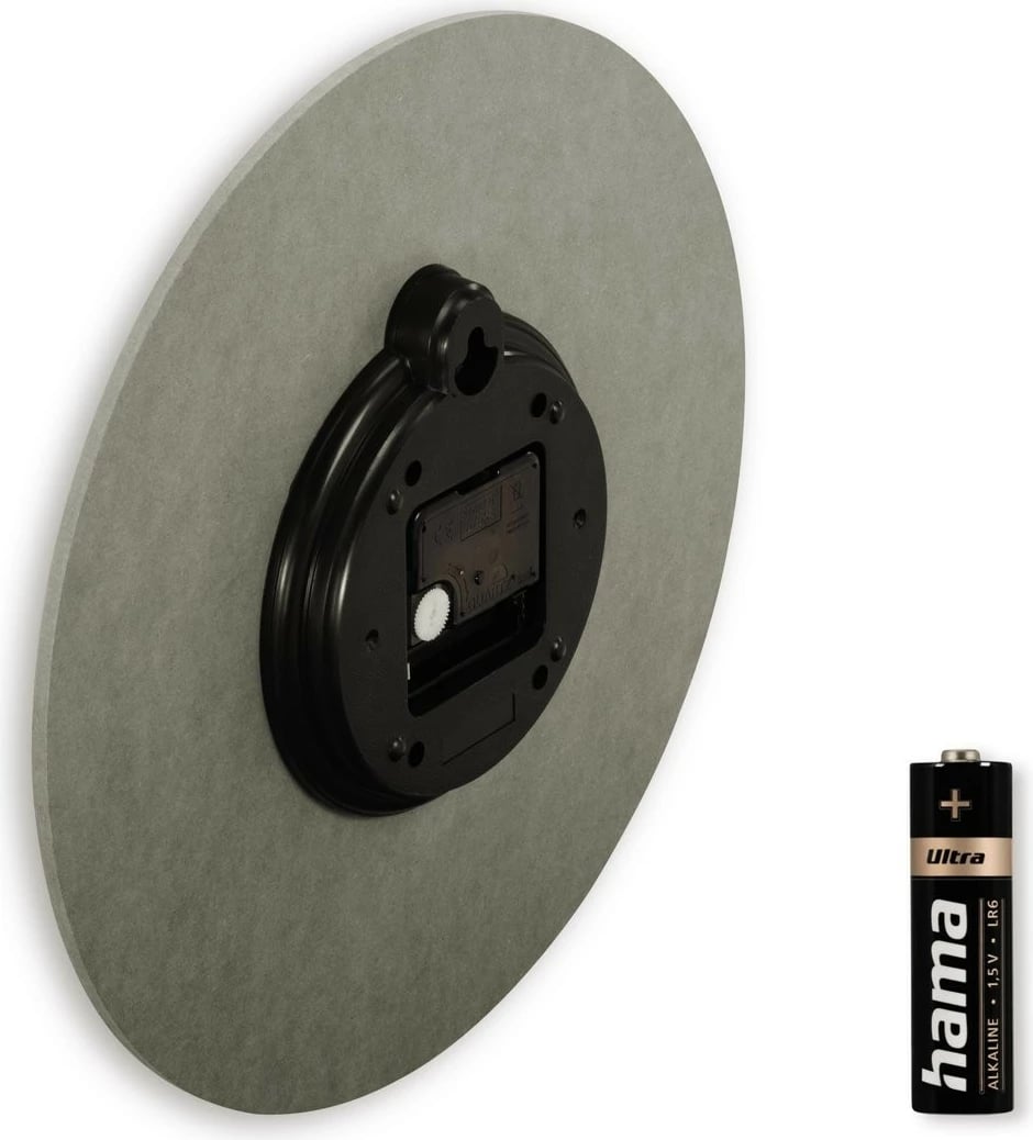 Orë muri Hama 185881, analog, MDF, 30 cm, gri