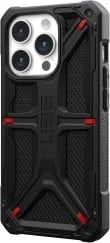 Mbështjellës Urban Armor Gear Monarch Kevlar për celular, 6.1", i zi