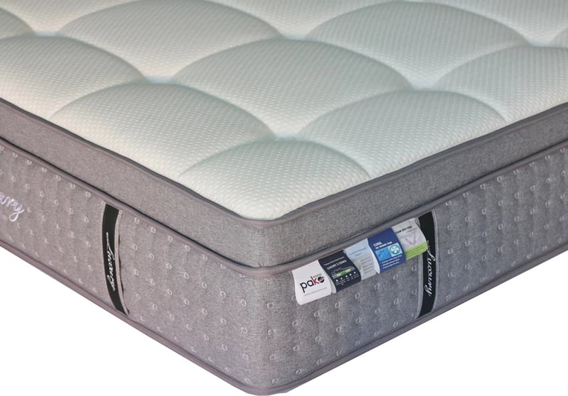 Dyshek luksoz, 5 zona me susta xhepi, memory foam me xhel, latex, 34-36cm, 160x200cm