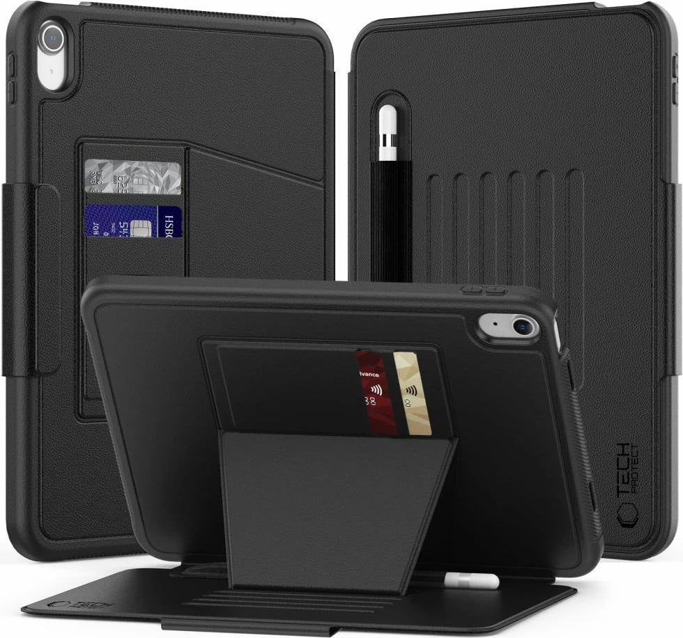 Mbështjellës tablet Tech-Protect SC Pen Armor për iPad 10.9" (10 gen.)/11" (11 gen.), i zi