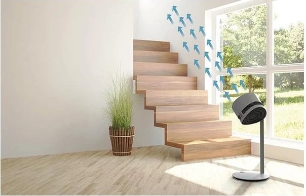 Ventilator dyshemeje BONECO F235 BT, gri Ventilator dyshemeje BONECO F235 BT, gri