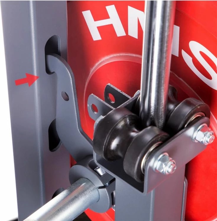 Aksesor leg press HMS, gri