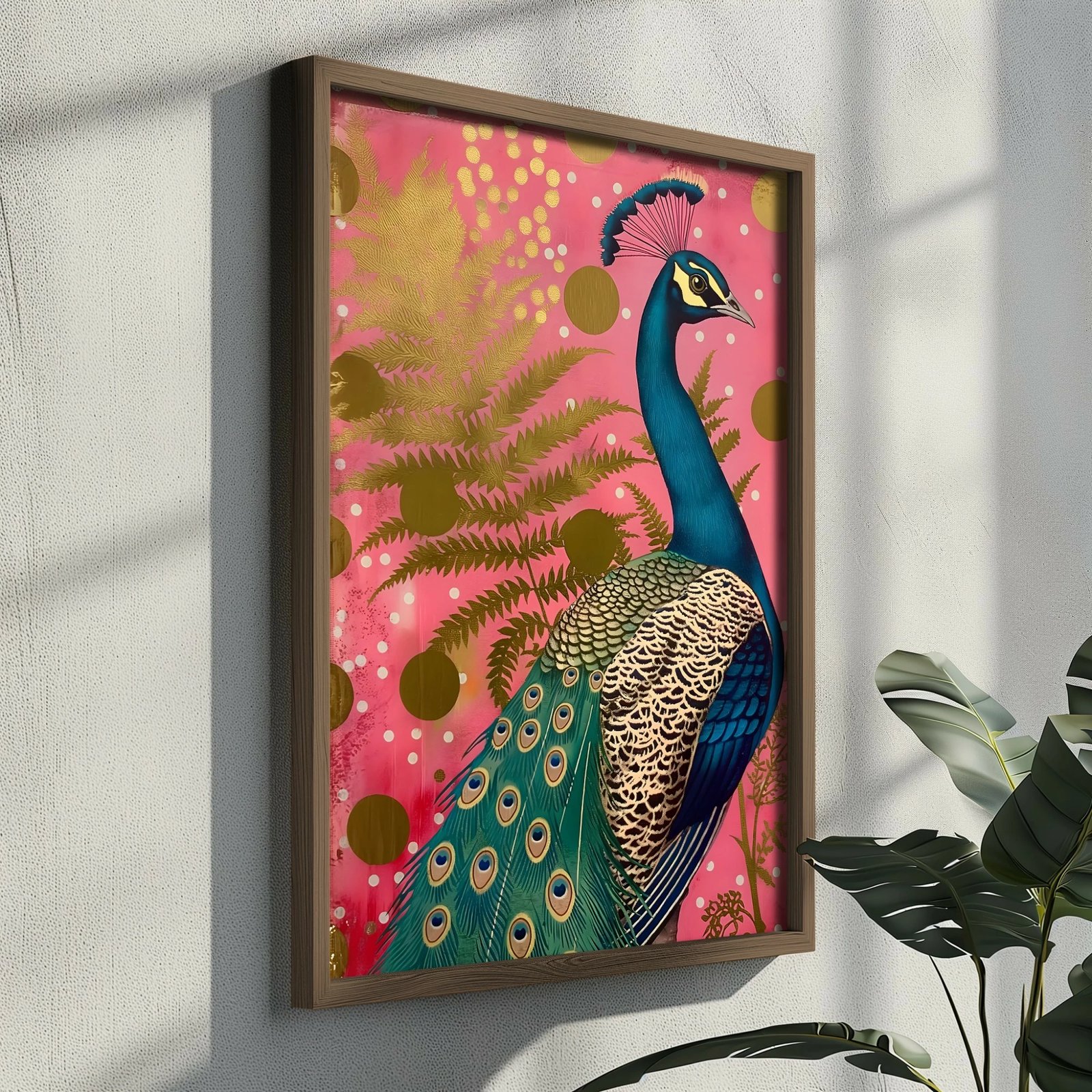 Pikturë dekorative me kornizë MDF, Wallity, GE136-L