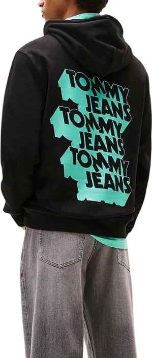 Duks për meshkuj Tommy Hilfiger Jeans, i zi