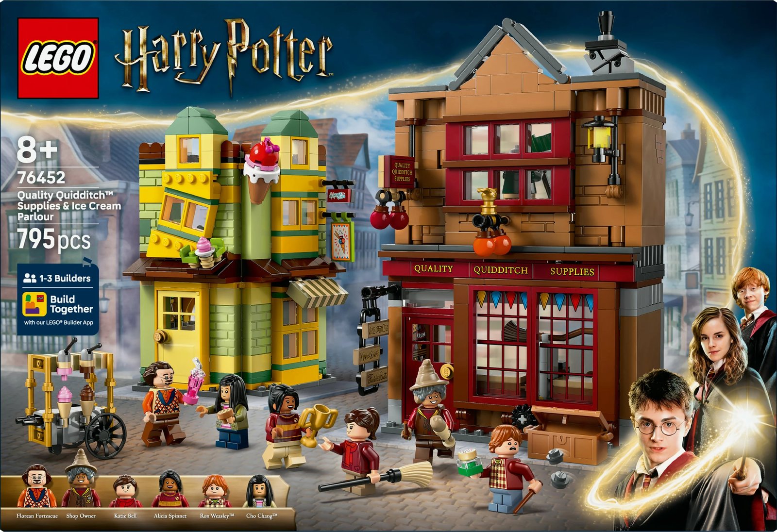 Set ndërtimi LEGO Harry Potter 76452, 795 pjesë, multikolor