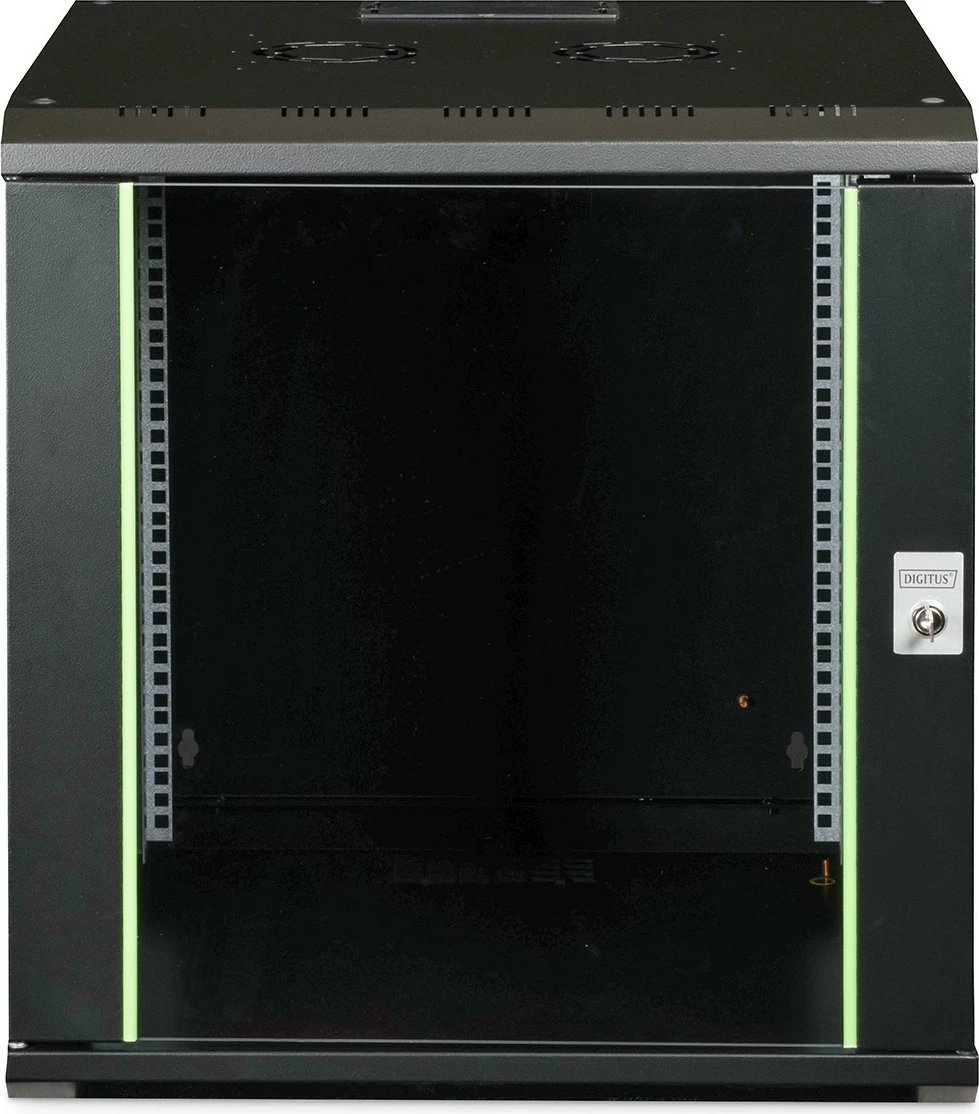 Kasë rrjeti Digitus Unique Series 12U, 600x600 mm, e zezë